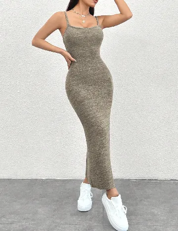 Rochie lunga SHEIN, gri