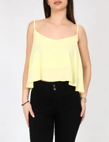 Top Bershka, galben
