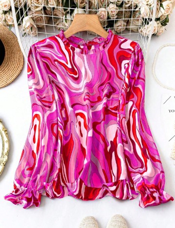 Bluza SHEIN CURVE, mix culori