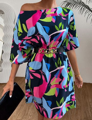 Rochie scurta SHEIN, mix culori