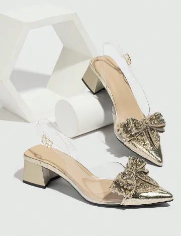 Pantofi SHEIN, auriu