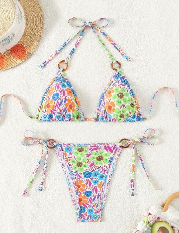 Costum de baie SHEIN, mix culori