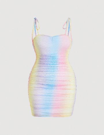 Rochie scurta SHEIN CURVE, mix culori