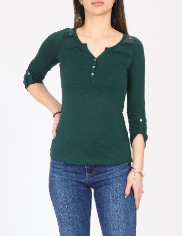 Bluza Bershka, verde