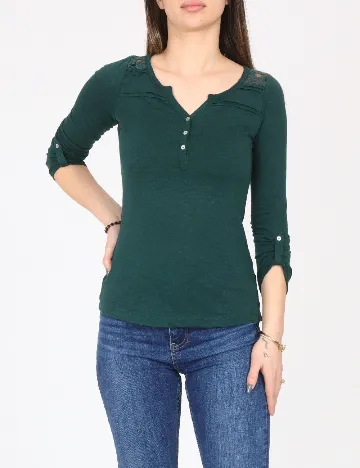 Bluza Bershka, verde
