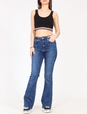 Top Pull&Bear, negru