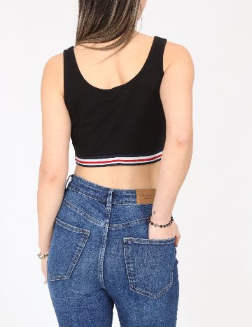 Top Pull&Bear, negru