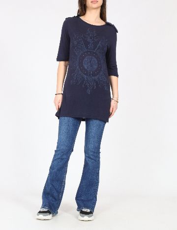 Bluza Zara, albastru