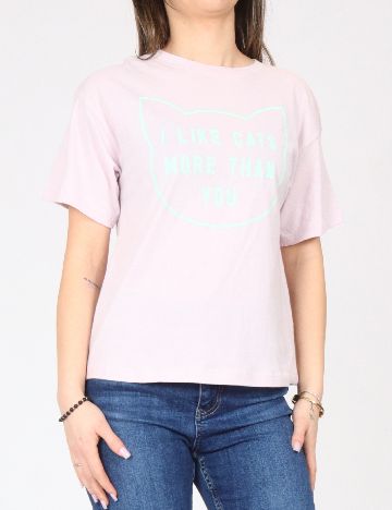 Tricou Bershka, lila