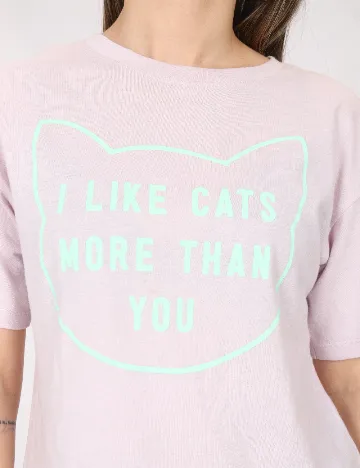 Tricou Bershka, lila