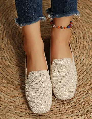 Balerini SHEIN, crem