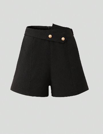 Pantaloni scurti SHEIN, negru