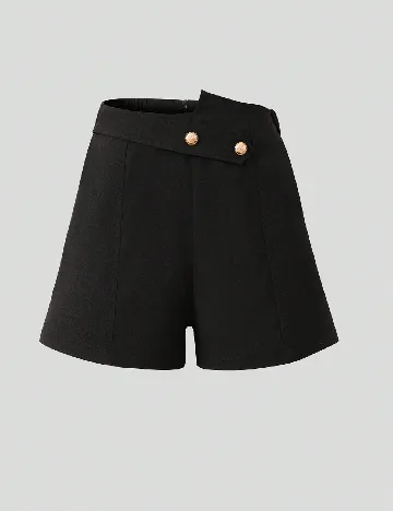 Pantaloni scurti SHEIN, negru
