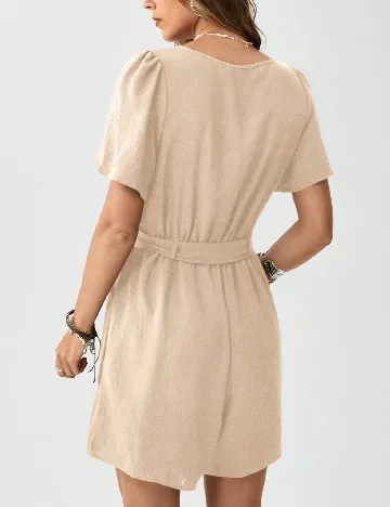 Salopeta SHEIN, crem