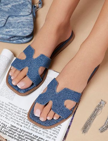 Slapi SHEIN, albastru