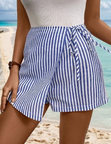 Fusta pantalon SHEIN, albastru