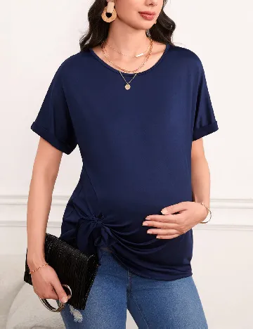 Bluza SHEIN Maternity, bleumarin