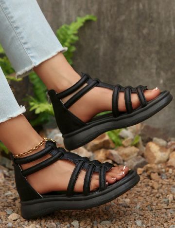 Sandale SHEIN, negru