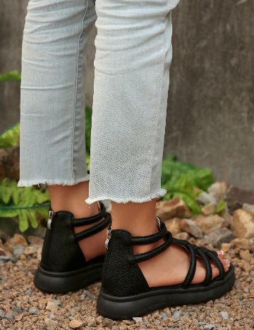 Sandale SHEIN, negru