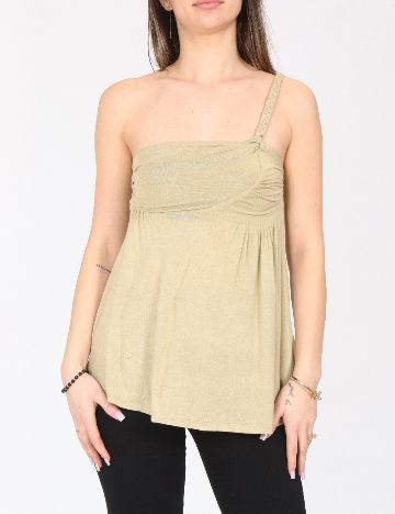 Top Bershka, verde