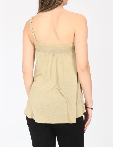 Top Bershka, verde