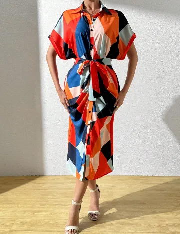 Rochie medie SHEIN, mix culori