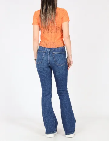 Top Bershka, portocaliu