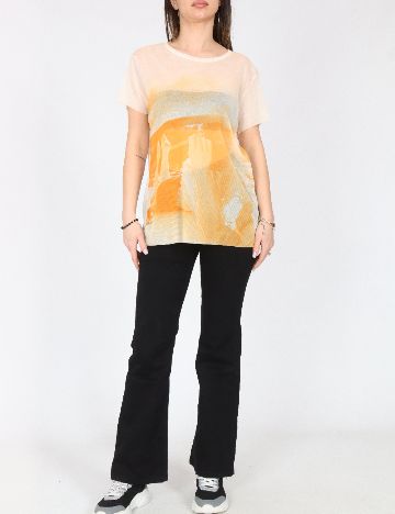 Tricou Zara, piersica