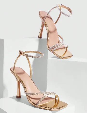 Sandale SHEIN, auriu