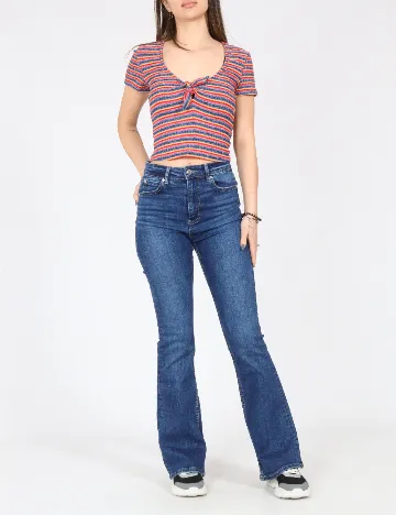 Top Bershka, mix culori