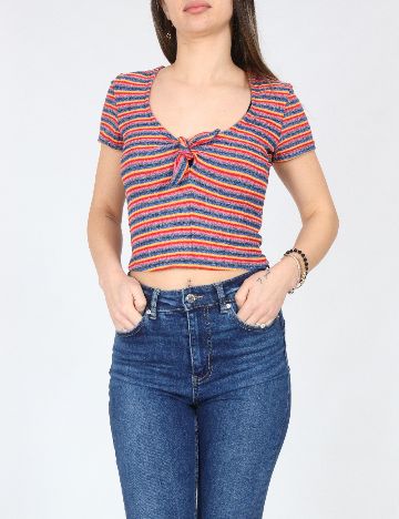 Top Bershka, mix culori