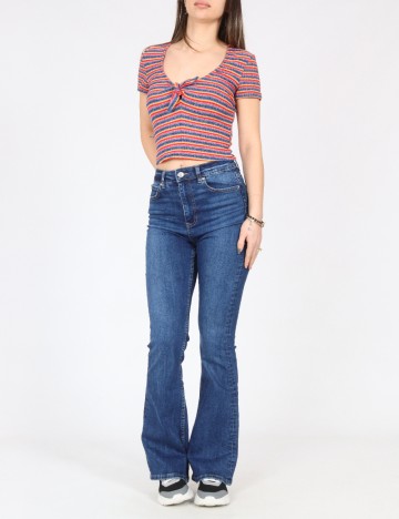 Top Bershka, mix culori