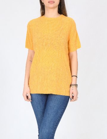 Tricou Bershka, galben