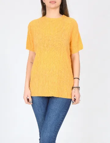 Tricou Bershka, galben