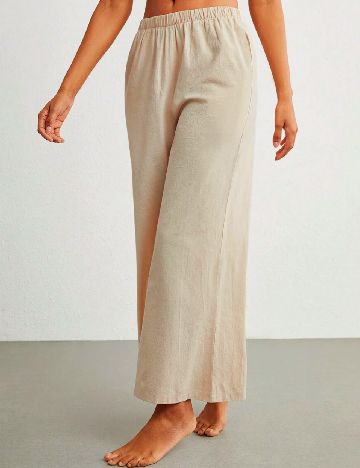 Pantaloni SHEIN, crem