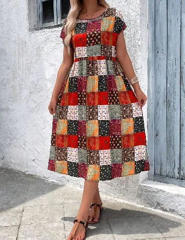 Rochie medie Emery Rose, mix culori