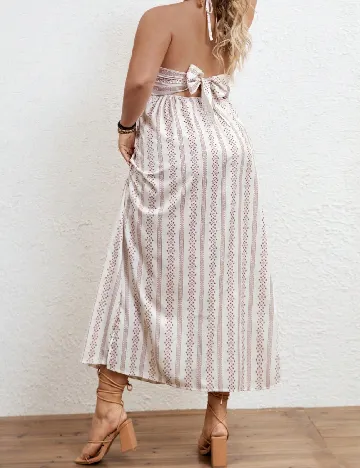 Rochie lunga SHEIN CURVE, alb