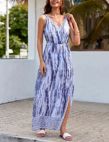 Rochie de plaja SHEIN, albastru