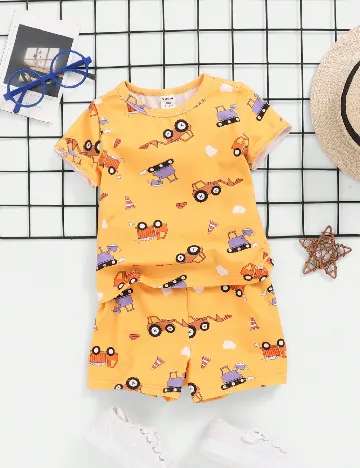 Compleu Shein Kids, galben