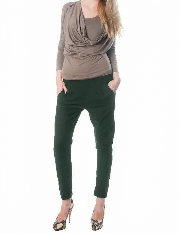 Pantaloni Bershka, verde