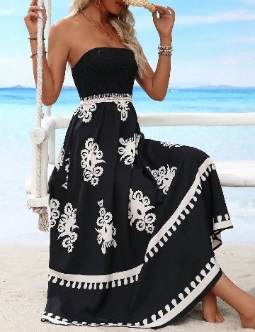 Rochie lunga SHEIN, negru