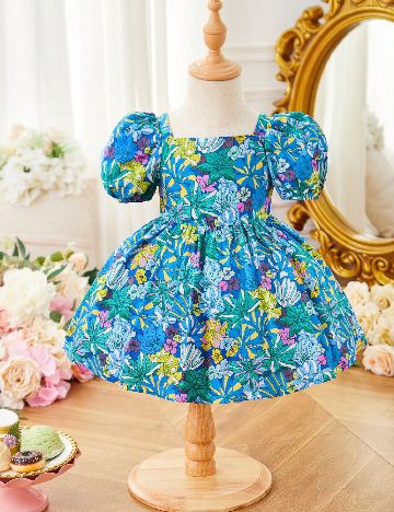 Rochie Shein Kids, mix culori
