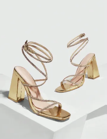 Sandale Cuccoo, auriu