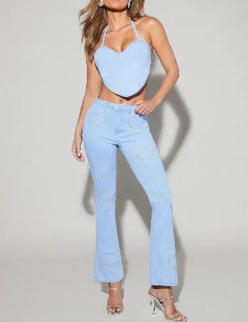 Top Forever 21, albastru