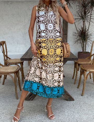 Rochie medie SHEIN, mix culori