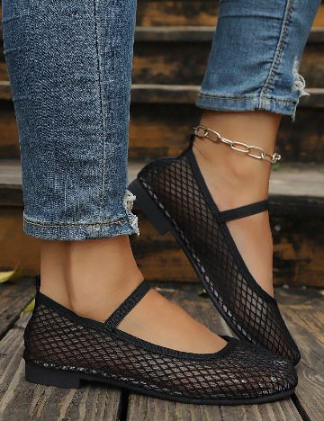 Balerini SHEIN, negru