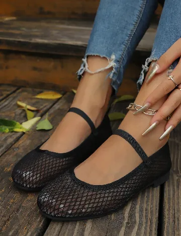 Balerini SHEIN, negru