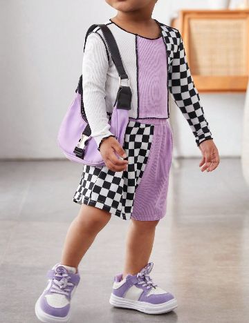 Compleu Shein Kids, mix culori