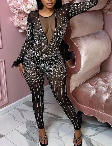 Salopeta SHEIN, negru