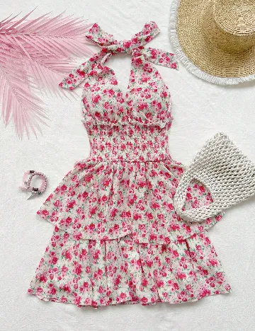 Rochie scurta SHEIN, floral